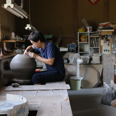 Kokuzo-yaki Studio Shot
